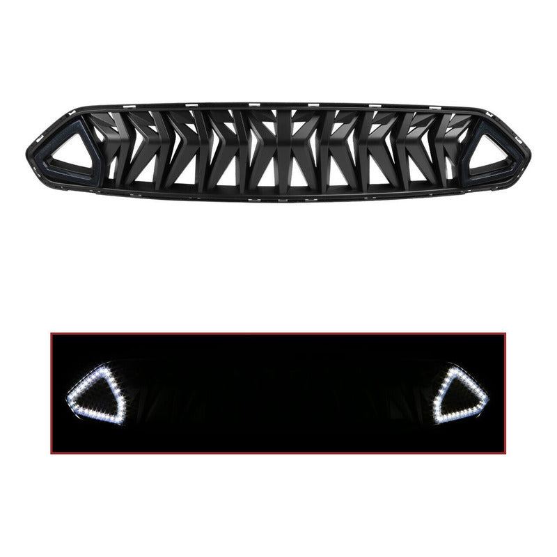 Parrilla 3d Led Drl Mustang 2018-2022