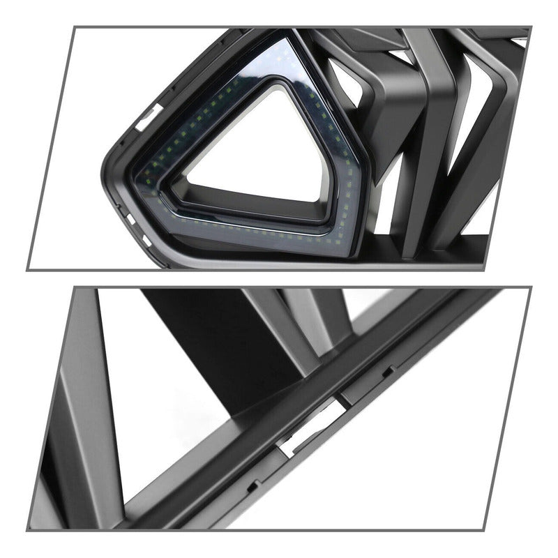 Parrilla 3d Led Drl Mustang 2018-2022