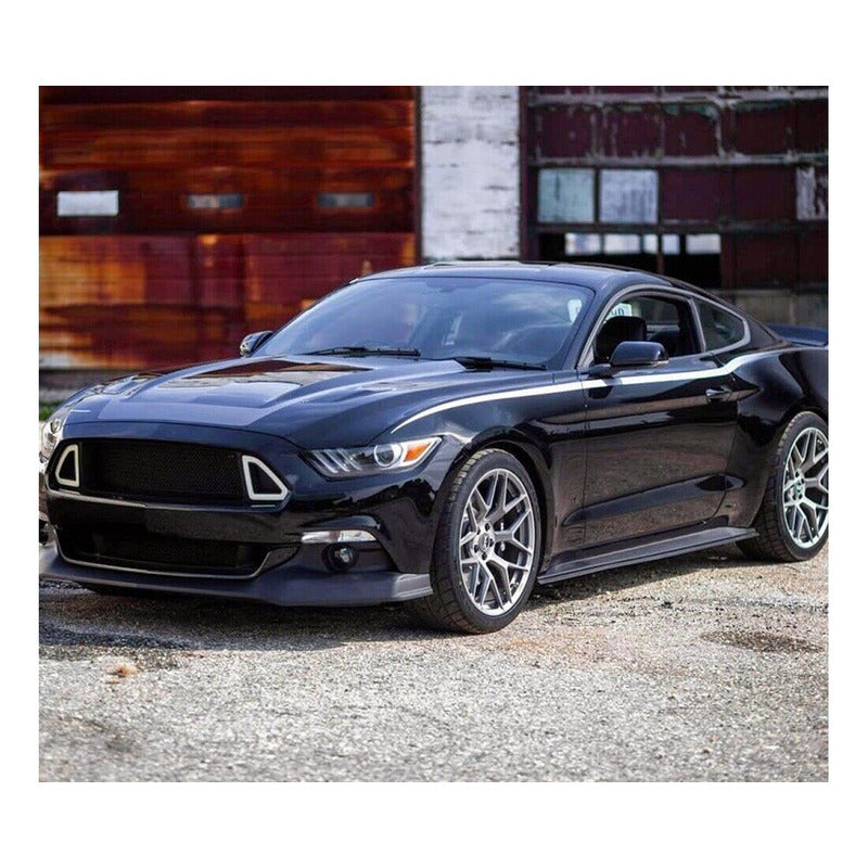 Parrilla Led Drl Mustang Gt V6 V8 2015 - 2017