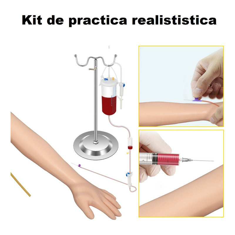Brazo Maniqui De Practica Intravenosa Flebotomia Venopuncion A