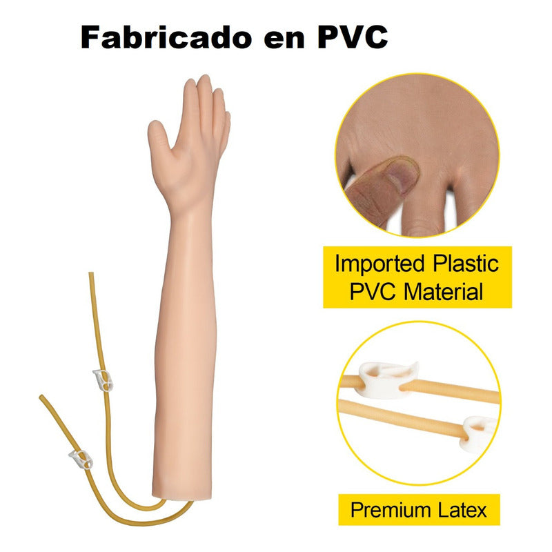 Brazo Maniqui De Practica Intravenosa Flebotomia Venopuncion A