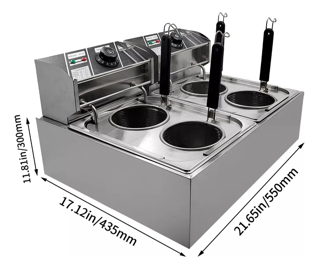 Cocedora De Pastas Ramen Eléctrica 1500w