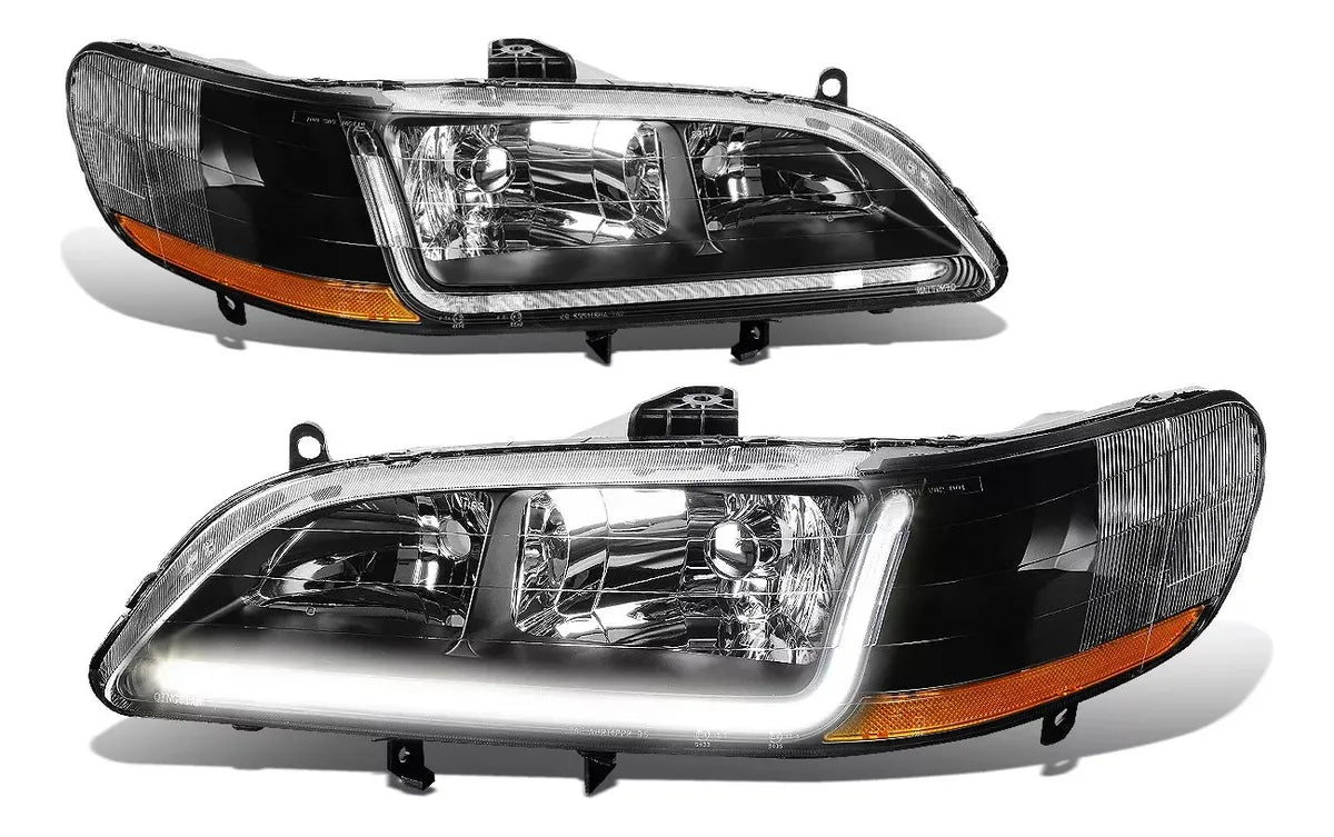 Faros Led Drl Honda Accord 1998 1999 2000 2001 2002