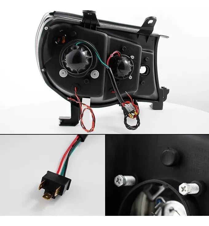 Faros Ojo De Angel Led Toyota Tacoma 2005 2006 2007 2008 2009 2010 2011