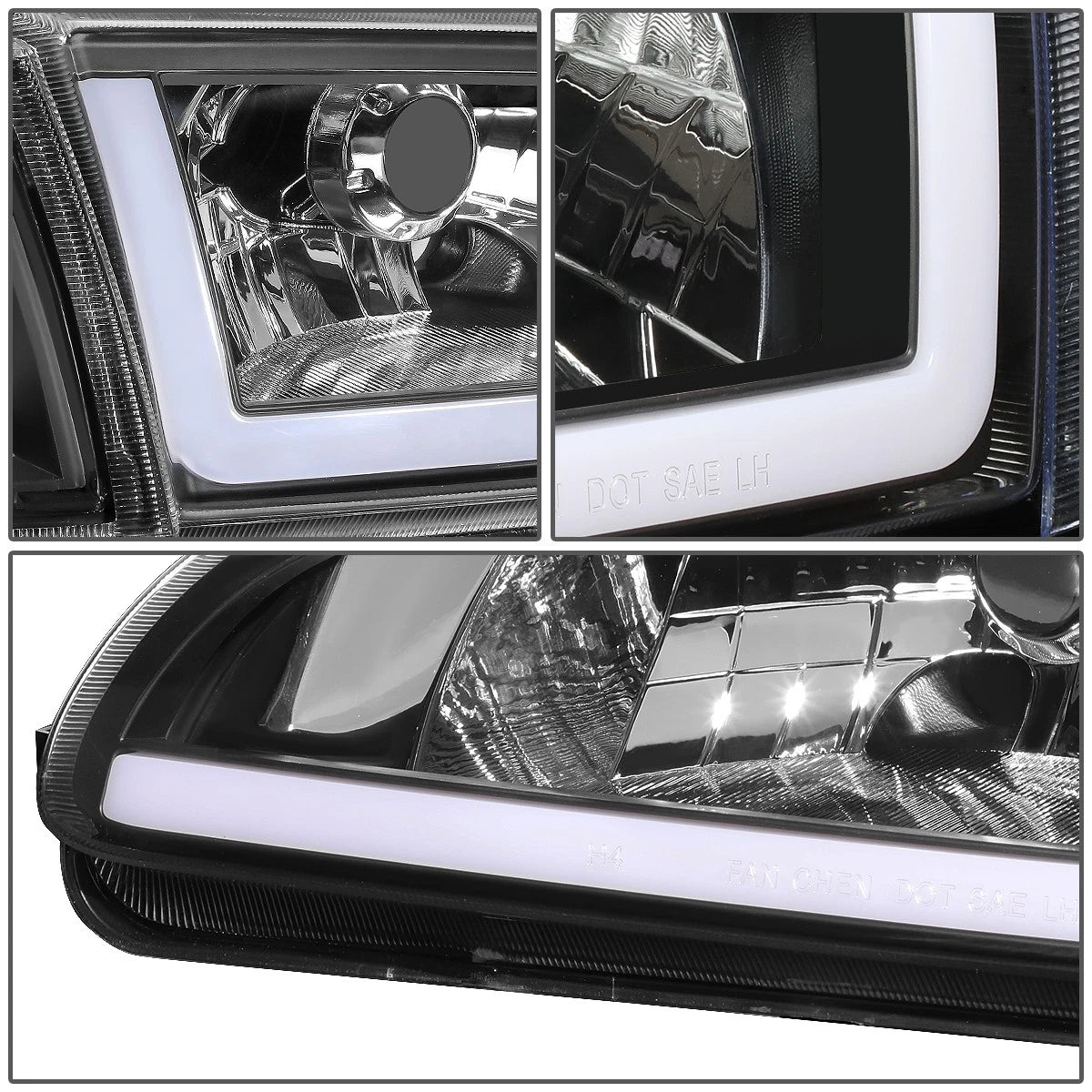 Faros Led Drl Honda Civic 1992 1993 1994 1995 Par Ambos Lados