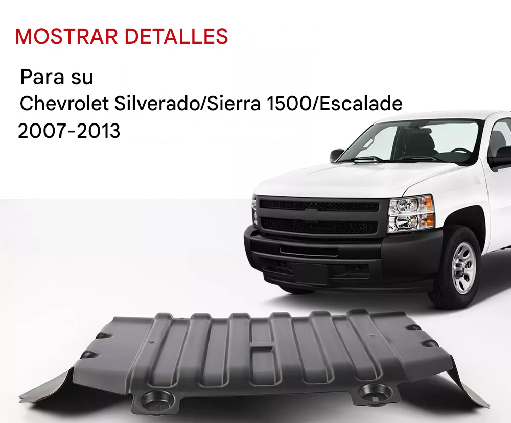Tolva Inferior De Motor Silverado Sierra Tahoe 2007 A 2013