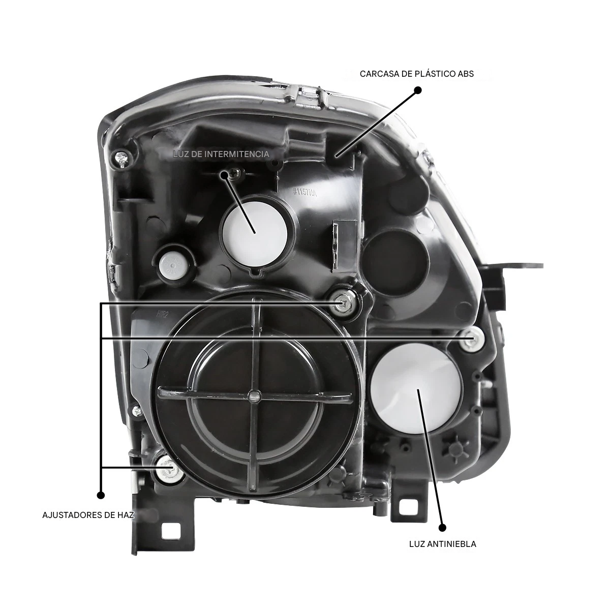 Faros Delanteros Nissan Maxima 2004 2005 2006 Ambos Lados