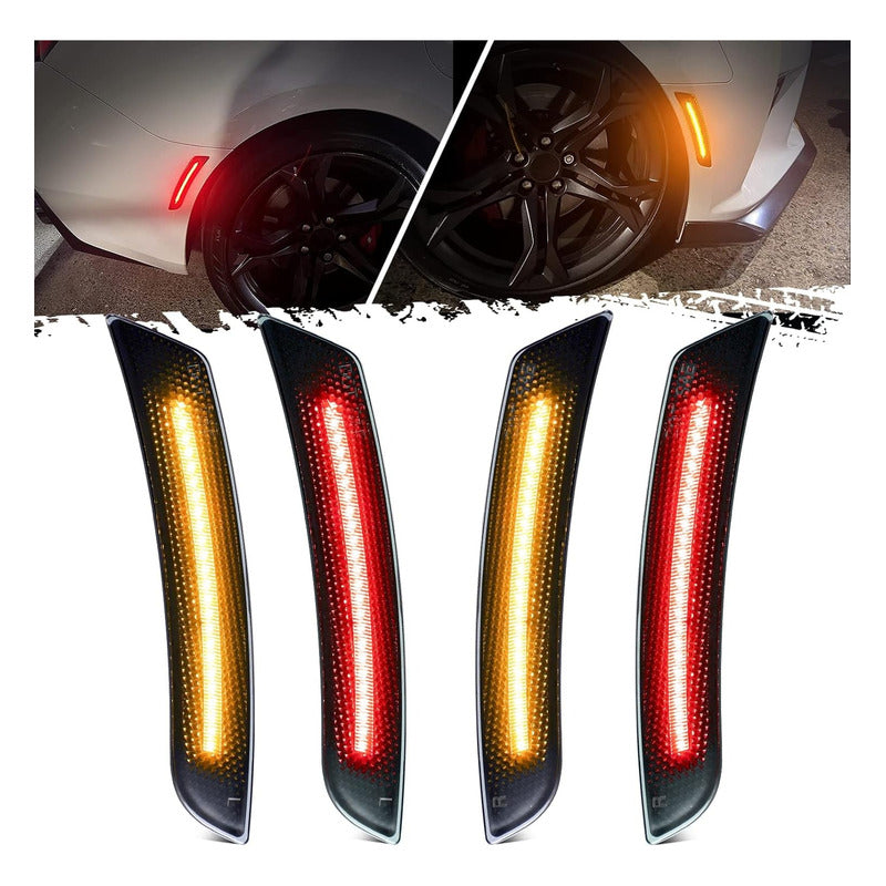 Juego De Cuartos Led Chevrolet Camaro 2016 - 2021
