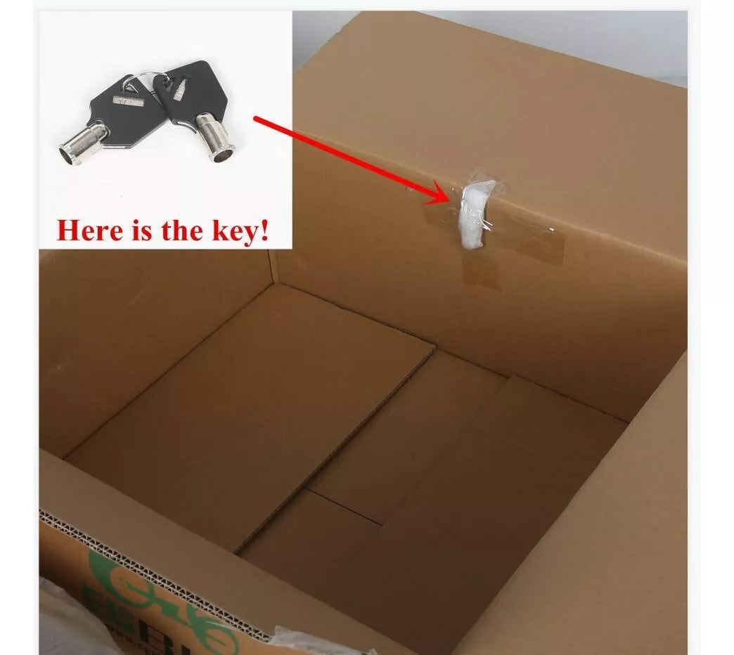 Caja Trasera Maletero Cajuela Universal Para Motocicletas harley italika honda yamaha
