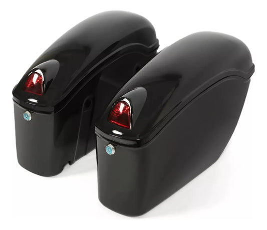 Alforjas Universales Para Motocicleta Con Luz italika yamaha harley honda