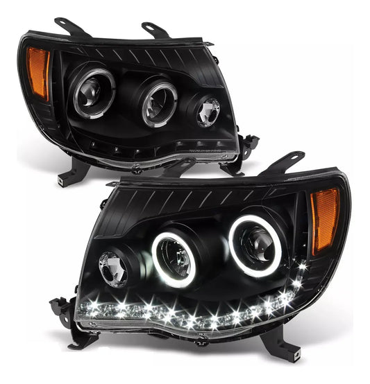 Faros Ojo De Angel Led Toyota Tacoma 2005 2006 2007 2008 2009 2010 2011