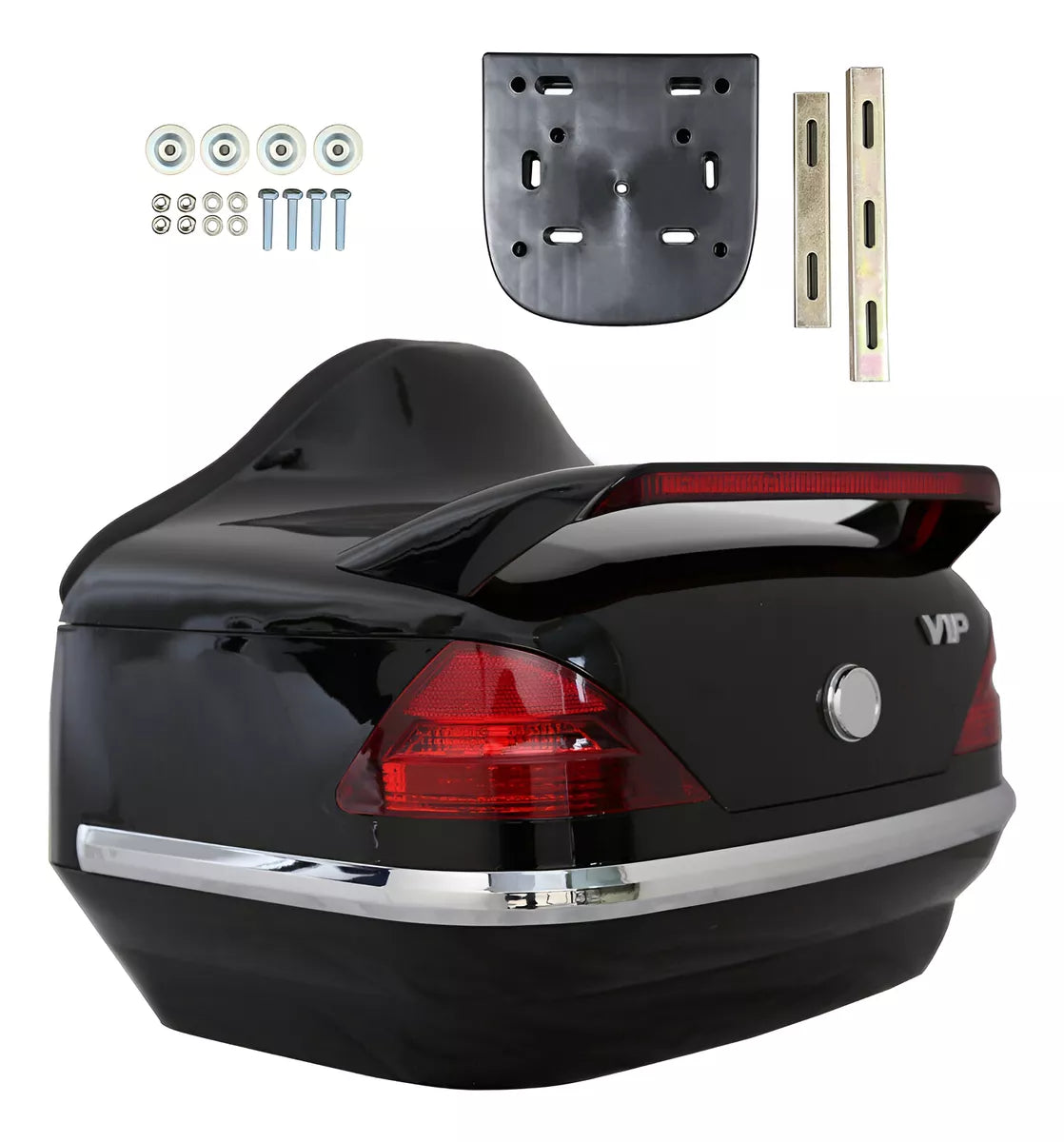 Caja Trasera Maletero Cajuela Universal Para Motocicletas harley italika honda yamaha