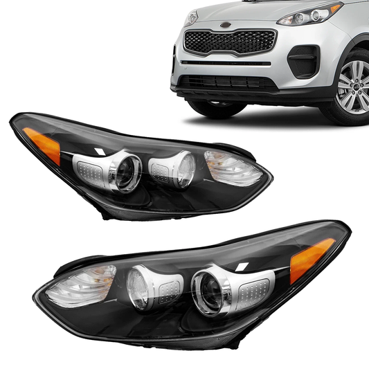 Faros Delanteros Kia Sportage 2017 2018 2019 2020 2021 2022 Ambos Lados
