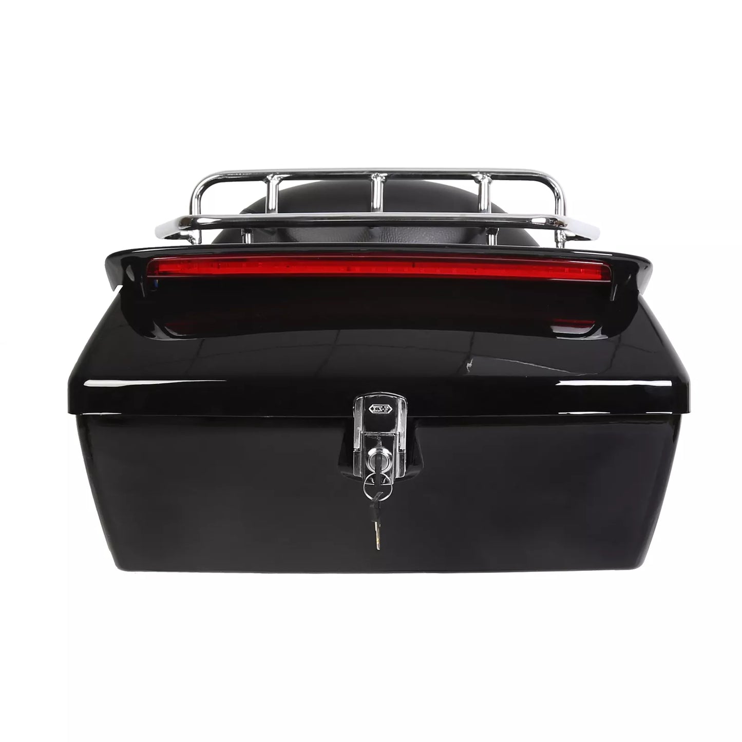 caja maletero trasero para motocicletas yamaha, harley, italika, honda