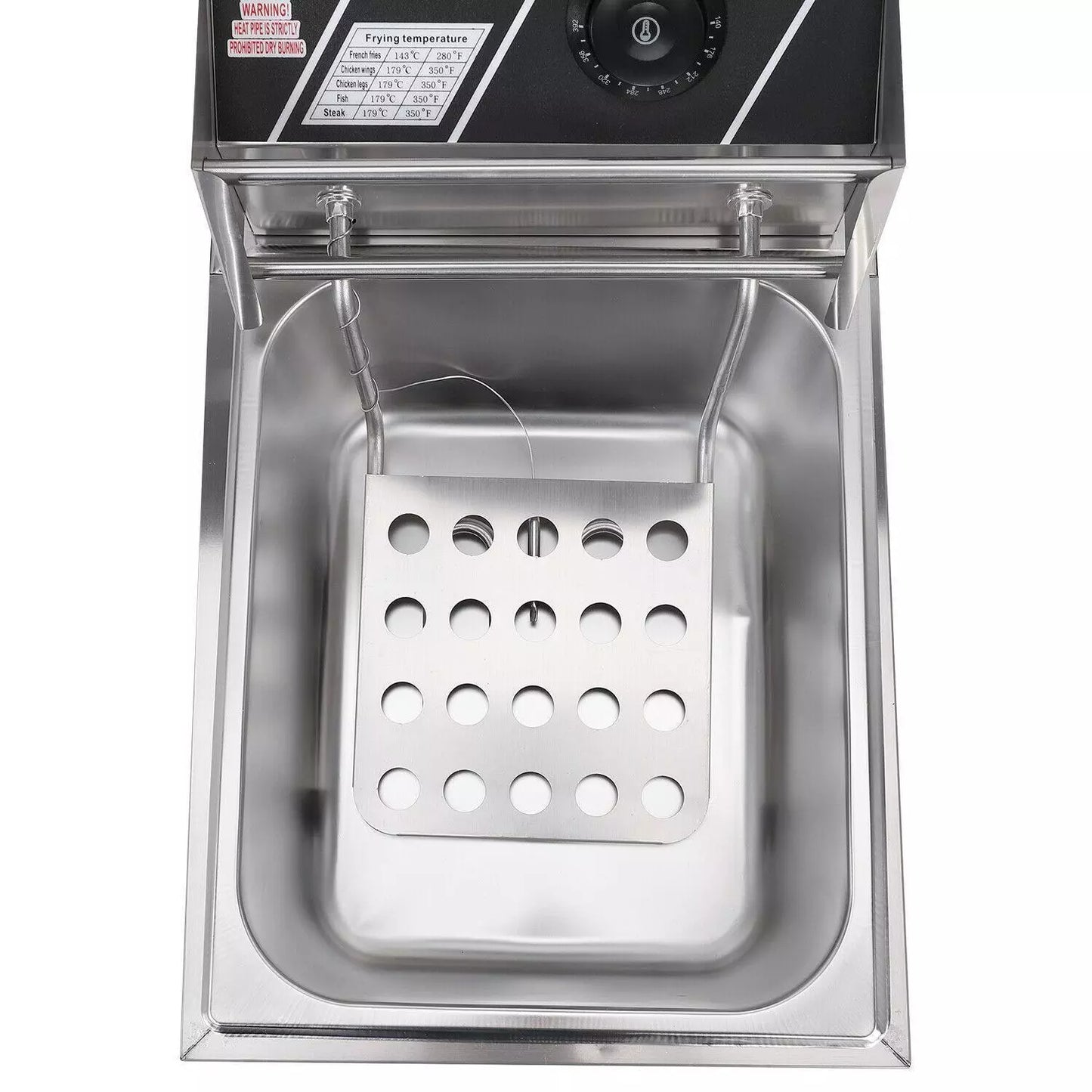 Freidora electrica zokop 6L uso comercial