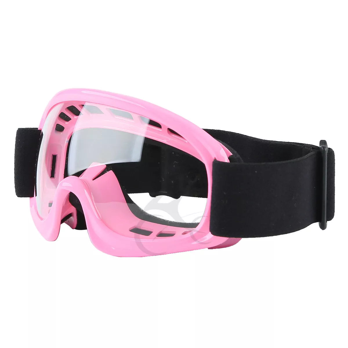 Casco Motocross Guantes Y Goggles Juvenil Adolescente Rosa