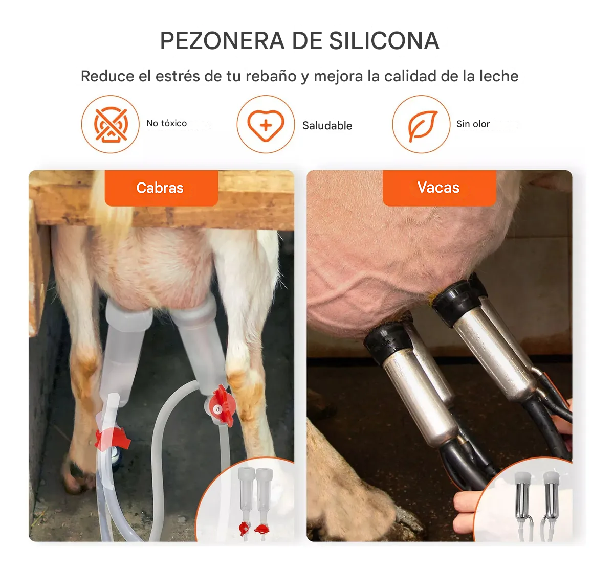 Ordeñadora Para Vacas Y Cabras Tanque 12 Litros Recargable